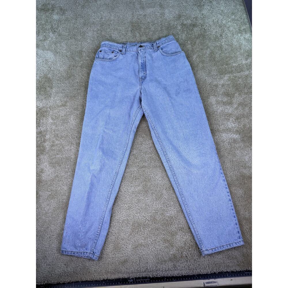 VTG Levis 550 Relaxed Fit Tapered Leg Mom Jeans Womens 12 Reg Y2K USA 90s C820